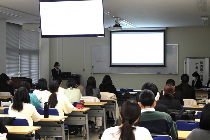 令和6年12月21日卒業研究発表会